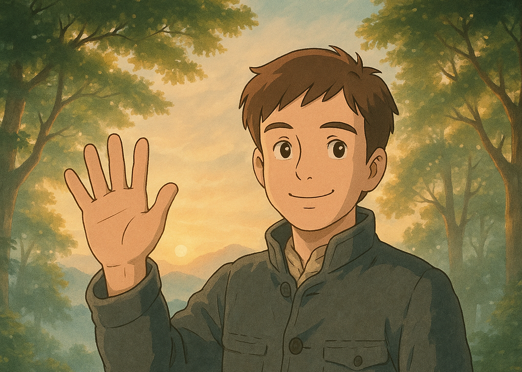 Ghibli style transformation
